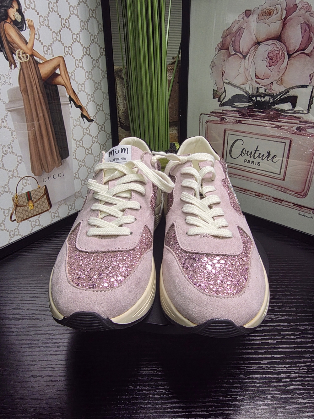 Mi.iM Purple Platform Sneakers - Picture 3 of 6
